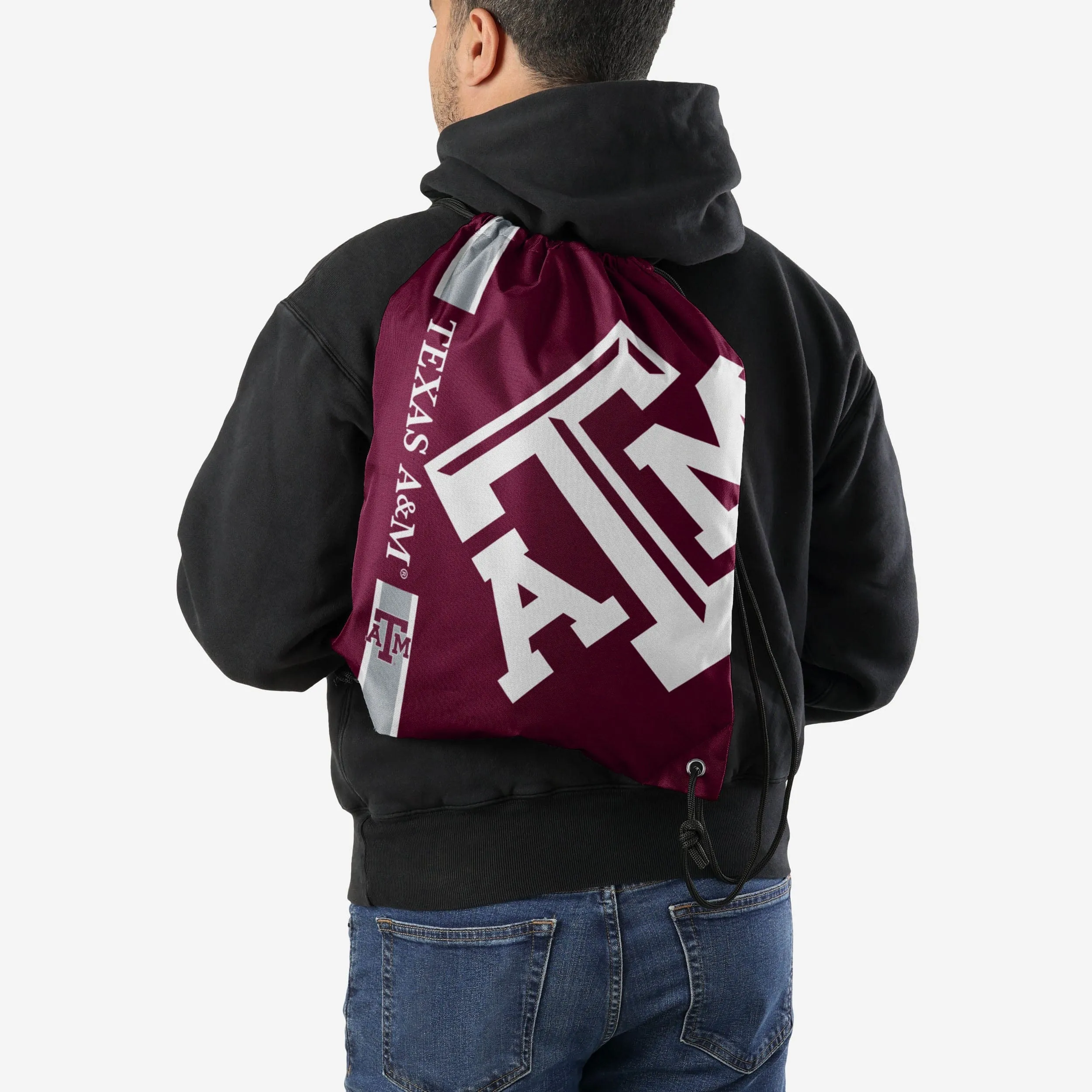 Texas A&M Aggies Big Logo Drawstring Backpack
