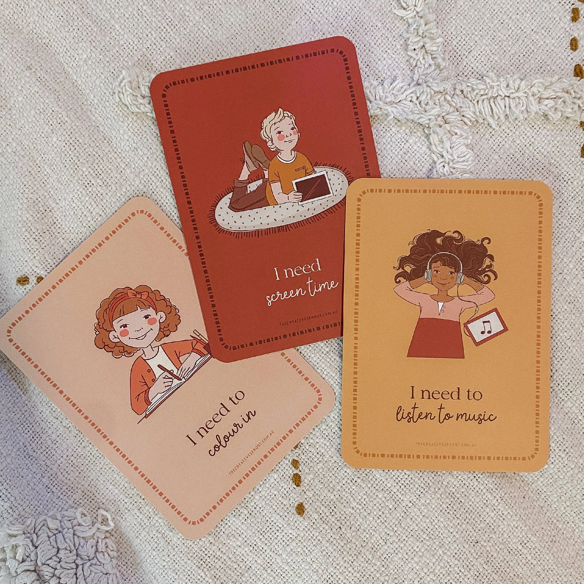THE CREATIVE SPROUT | COMMUNICATION CARDS FOR KIDS