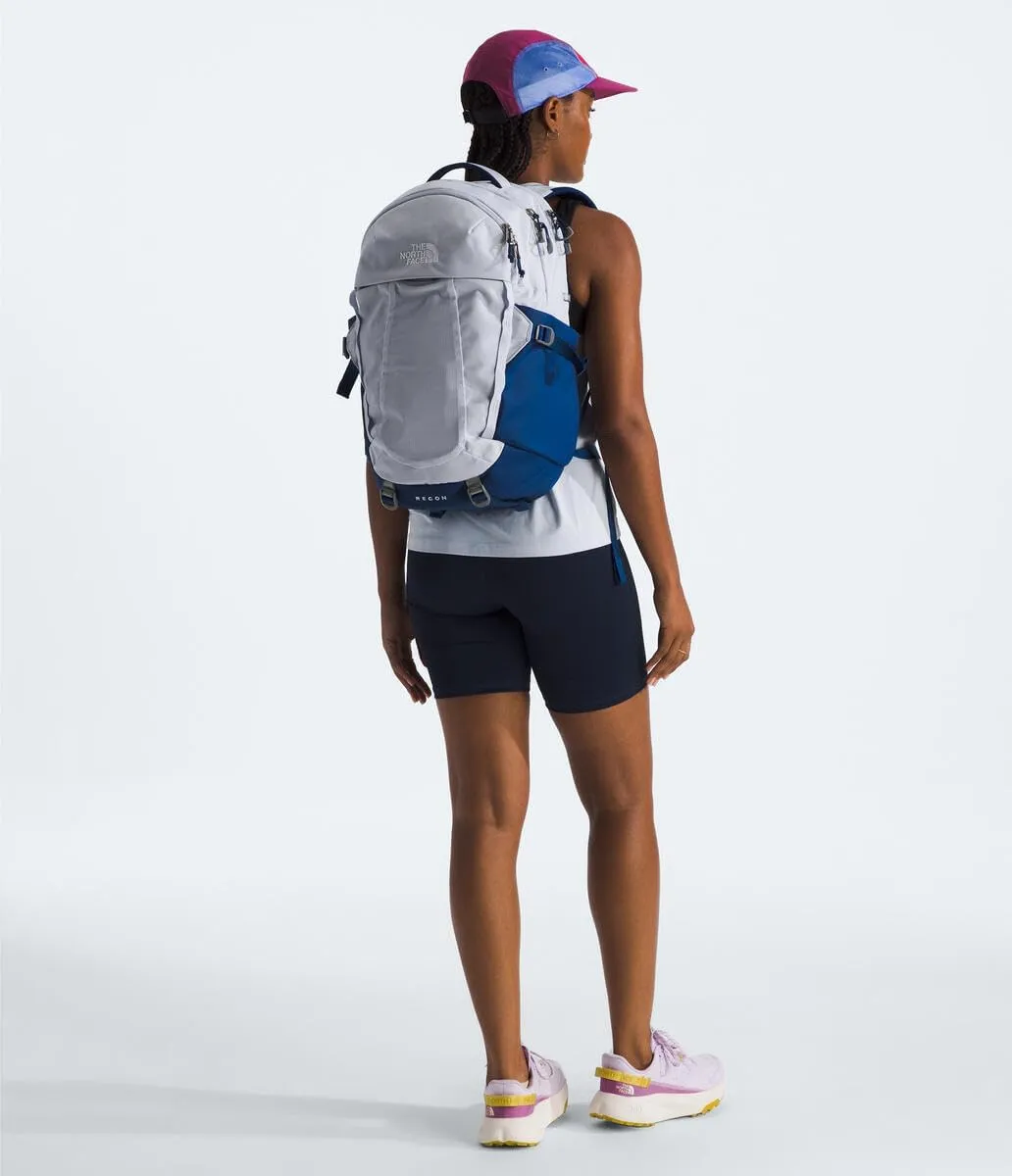 THE NORTH FACE Women's Recon Everyday Laptop Backpack - PFAS Free, Mystic Haze Dark Heather/Estate Blue, One Size