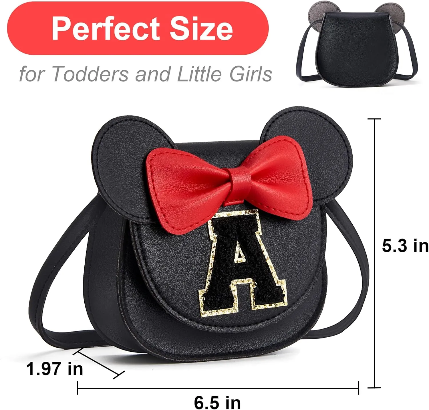 Toddler Purse Gifts for Girls, Little Girl Purse Kids Wallet Crossbody Bag Birthday Gifts for 3-8 Year Old Girl