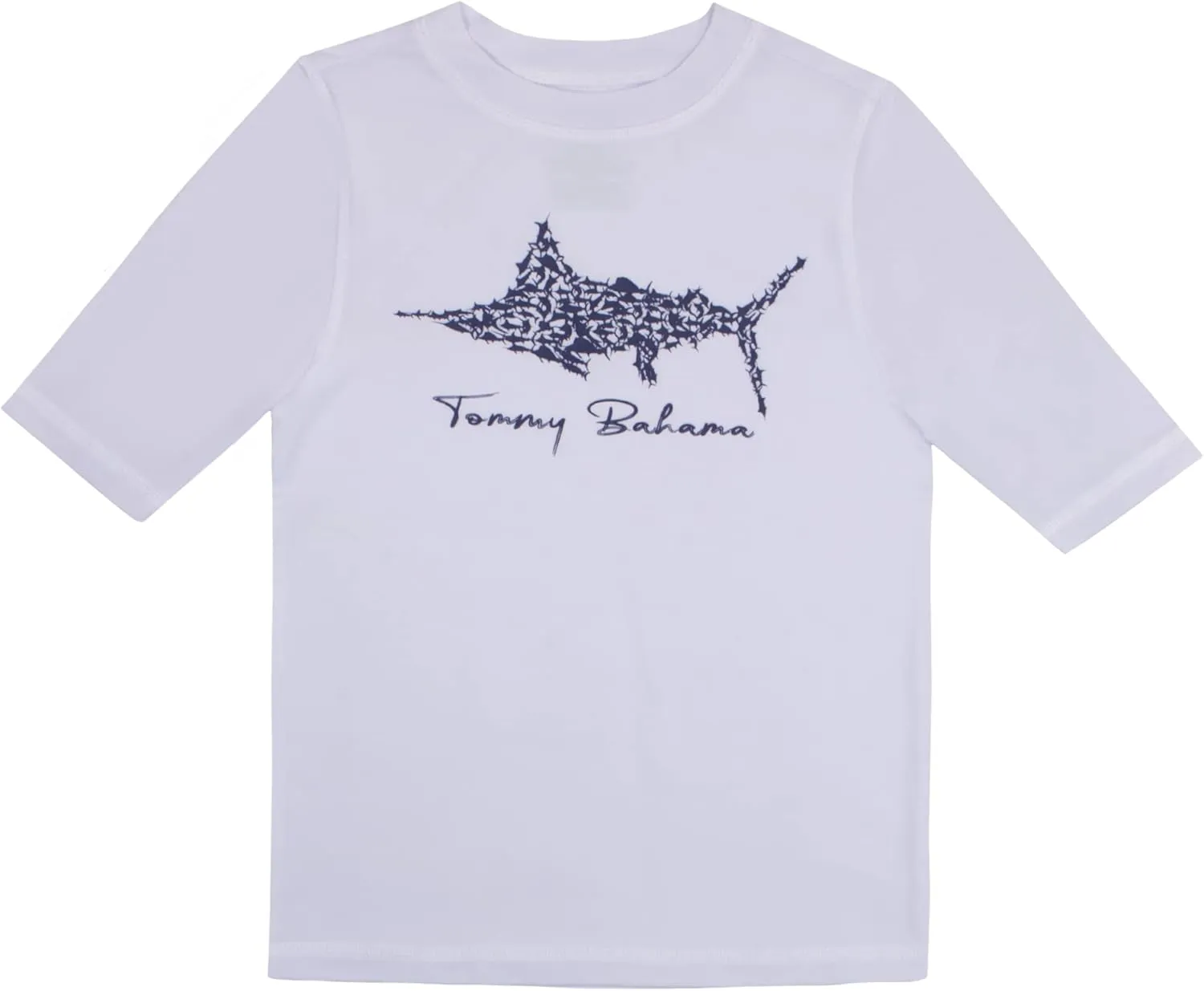 Tommy Bahama 2-Piece Swimsuit Set, Rash Guard & Swim Trunks 2-Pack Bundle Set for Boys and Toddlers