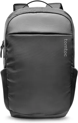 tomtoc 15.6 Inch Professional Business Laptop Backpack, Premium Cordura Material Waterproof Travel Computer Backpack Rucksack with Large Capacity, 26L