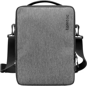 tomtoc 360 Protective Laptop Shoulder Bag for 13-14 Inch MacBook Air/Pro M4/M3/M2/M1, 13-inch iPad Pro M4/iPad Air, 13-13.8 Inch Surface Pro/Laptop, Copilot  PC, Cordura Ballistic Nylon