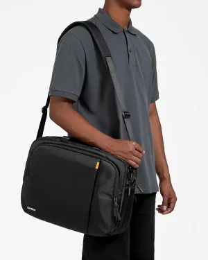 tomtoc Multi-Functional Laptop Briefcase Business Shoulder Bag for 17.3 Inch ASUS ROG Zephyrus S, The Razer Blade Pro 17, More HP Dell Acer 17-inch Laptops, Water-Repellent Protective Messenger Bag