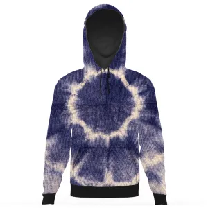 Top View Colorful Tie Dye Unisex Hoodie