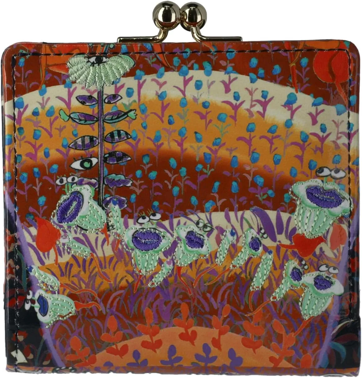 TSUMORI CHISATO Women's Mini Wallet with Golf Pattern