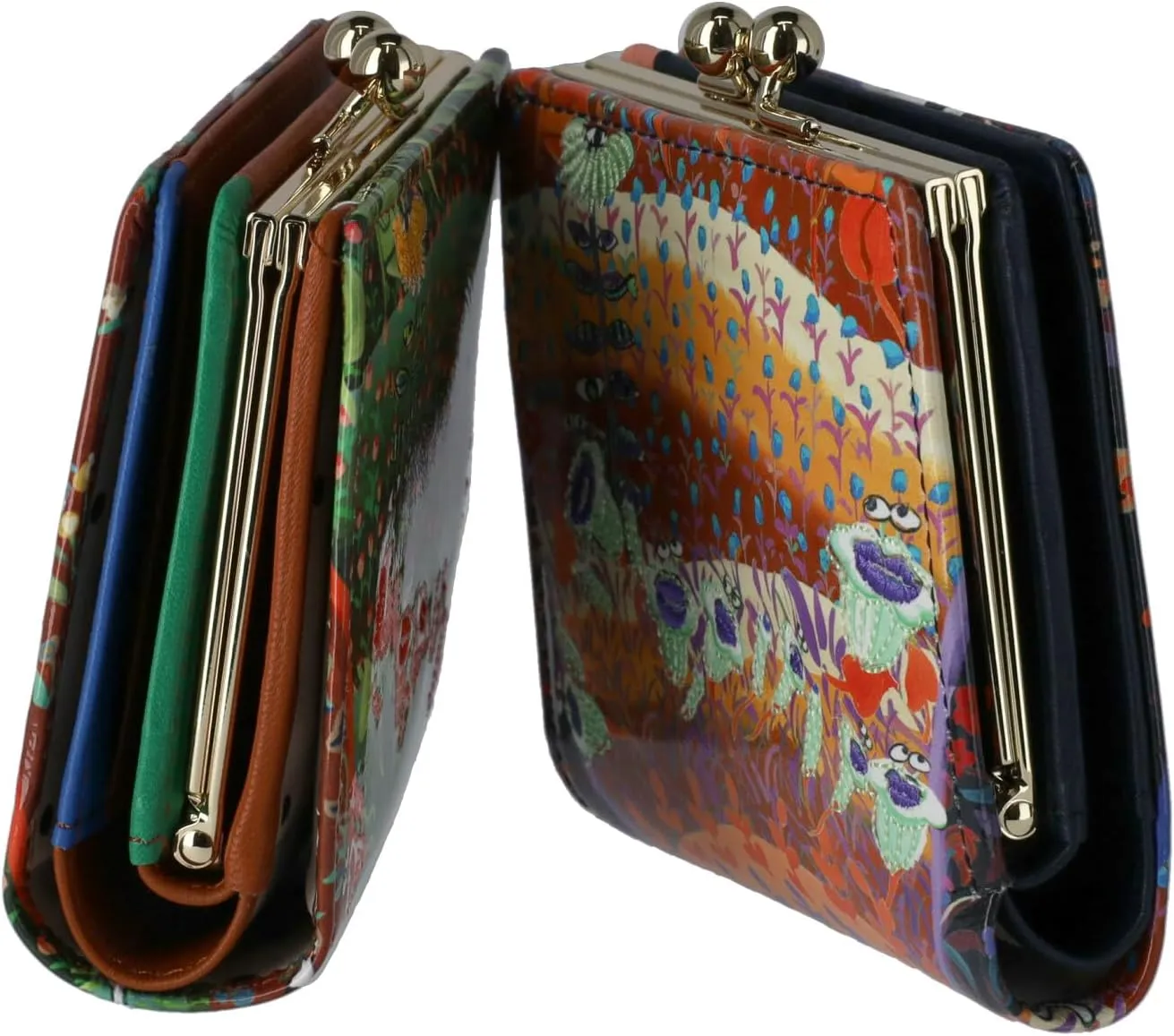 TSUMORI CHISATO Women's Mini Wallet with Golf Pattern