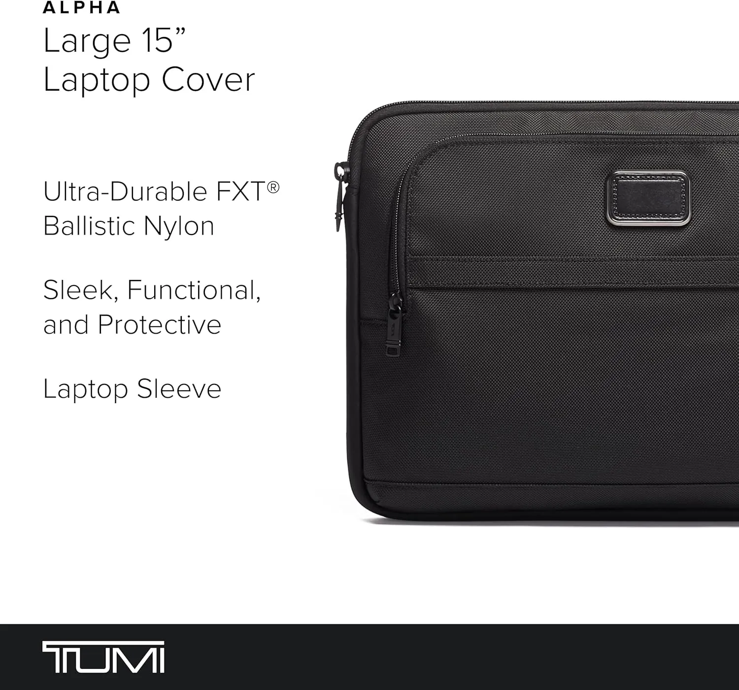 TUMI - Alpha Laptop Cover - Protective Laptop Case for Business & Travel - Durable Computer Sleeve