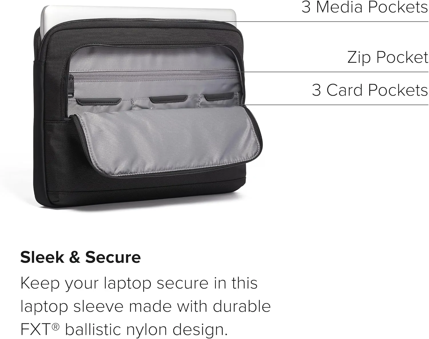 TUMI - Alpha Laptop Cover - Protective Laptop Case for Business & Travel - Durable Computer Sleeve
