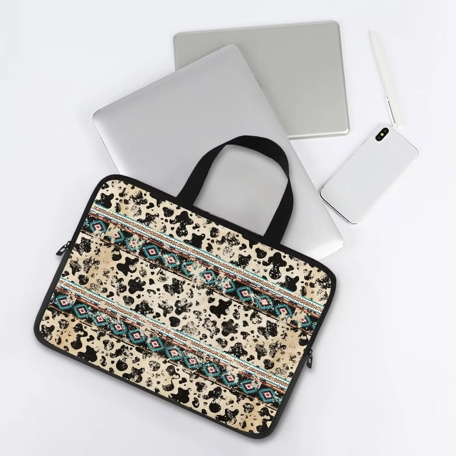 Uasibuni Cute Laptop Cover 17In Laptop Case Bag Laptop Sleeve Messenger Bag Briefcase Laptop Tote Bag Gift for Women Men