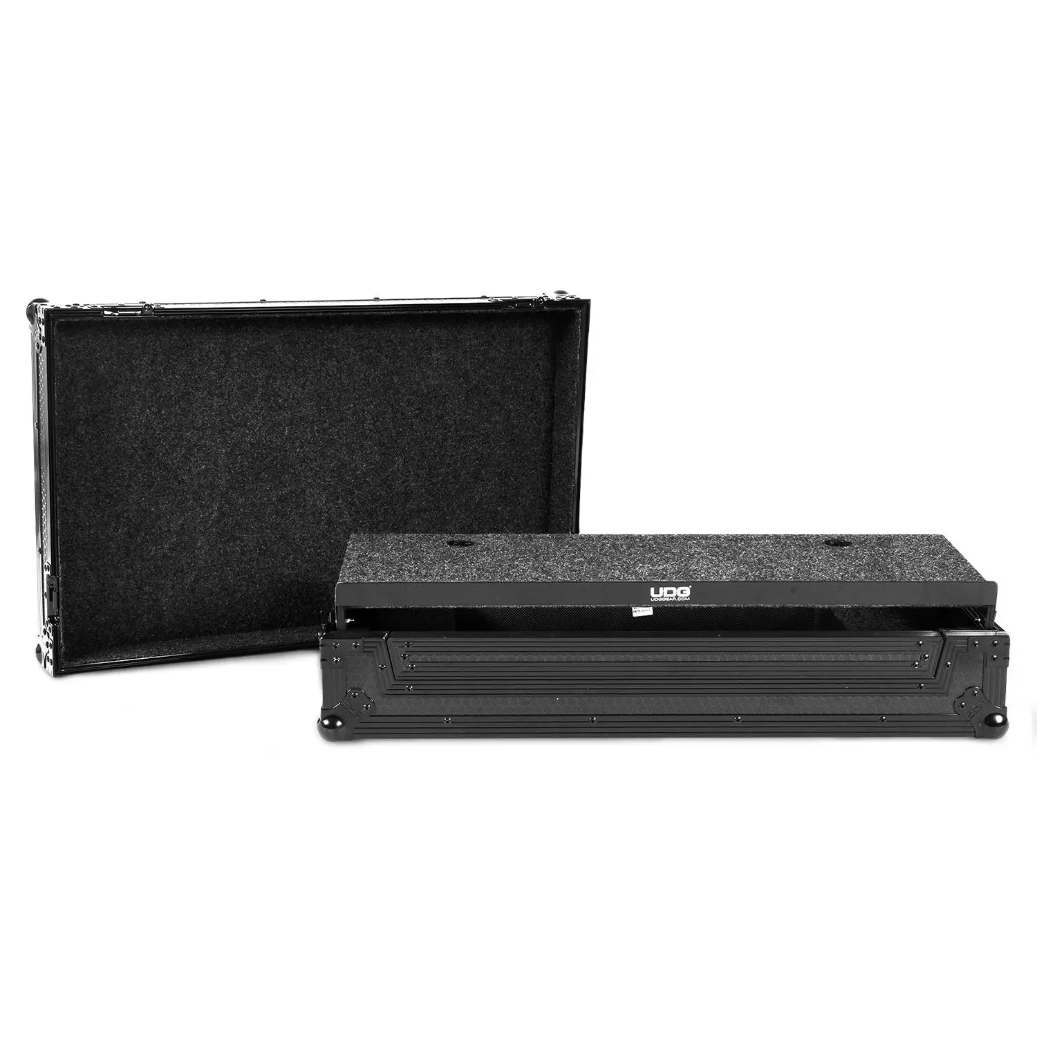 UDG Ultimate Flight Case Pioneer DJ DDJ-REV5 Black Plus (Laptop Shelf)