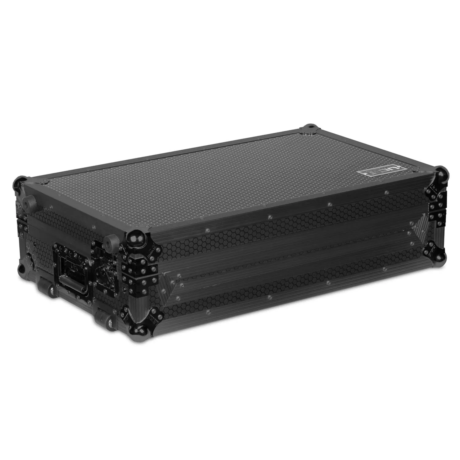 UDG Ultimate Flight Case Pioneer DJ DDJ-REV7 Black Plus (Laptop Shelf   Wheels)