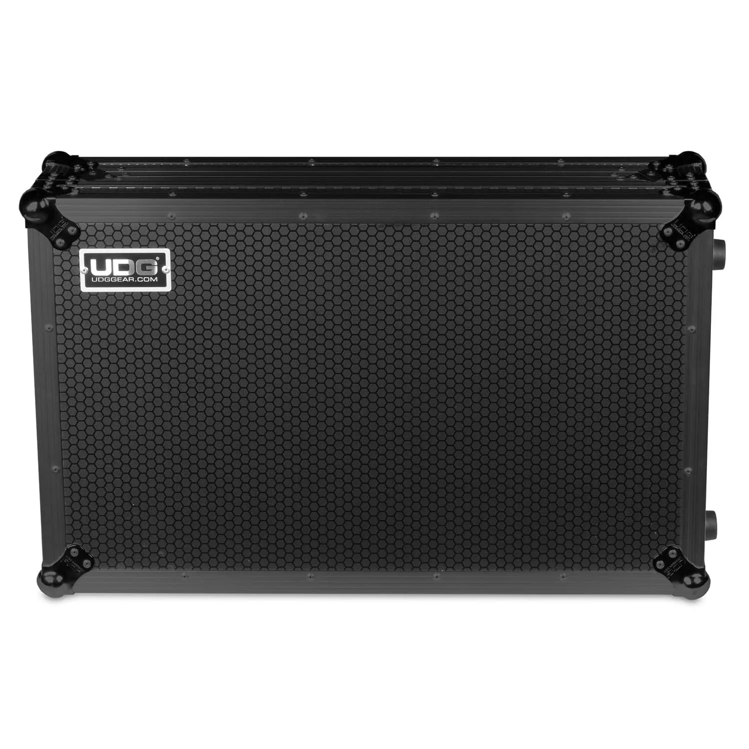 UDG Ultimate Flight Case Pioneer DJ DDJ-REV7 Black Plus (Laptop Shelf   Wheels)