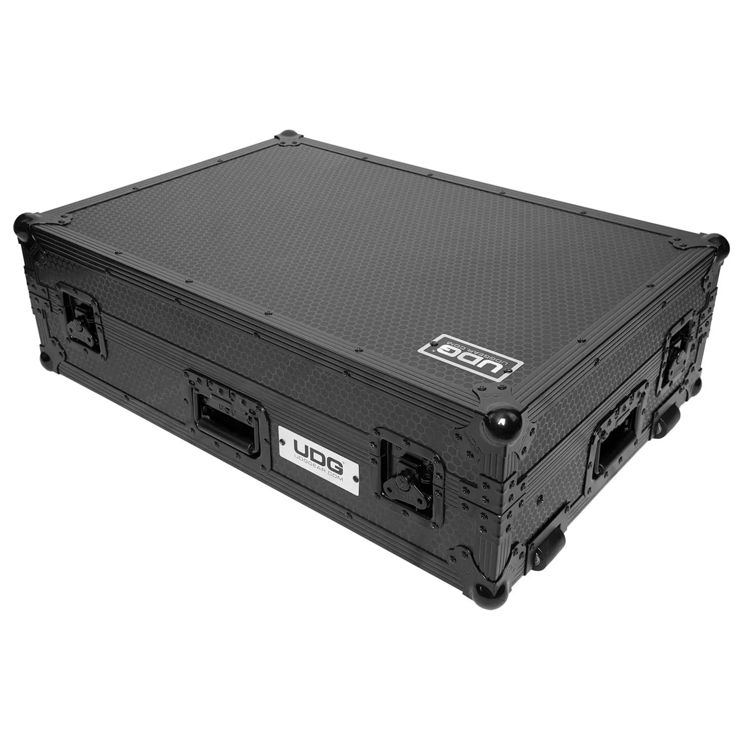 UDG Ultimate Flight Case Pioneer DJ XDJ-RX3 Black Plus (Laptop Shelf   Wheels)