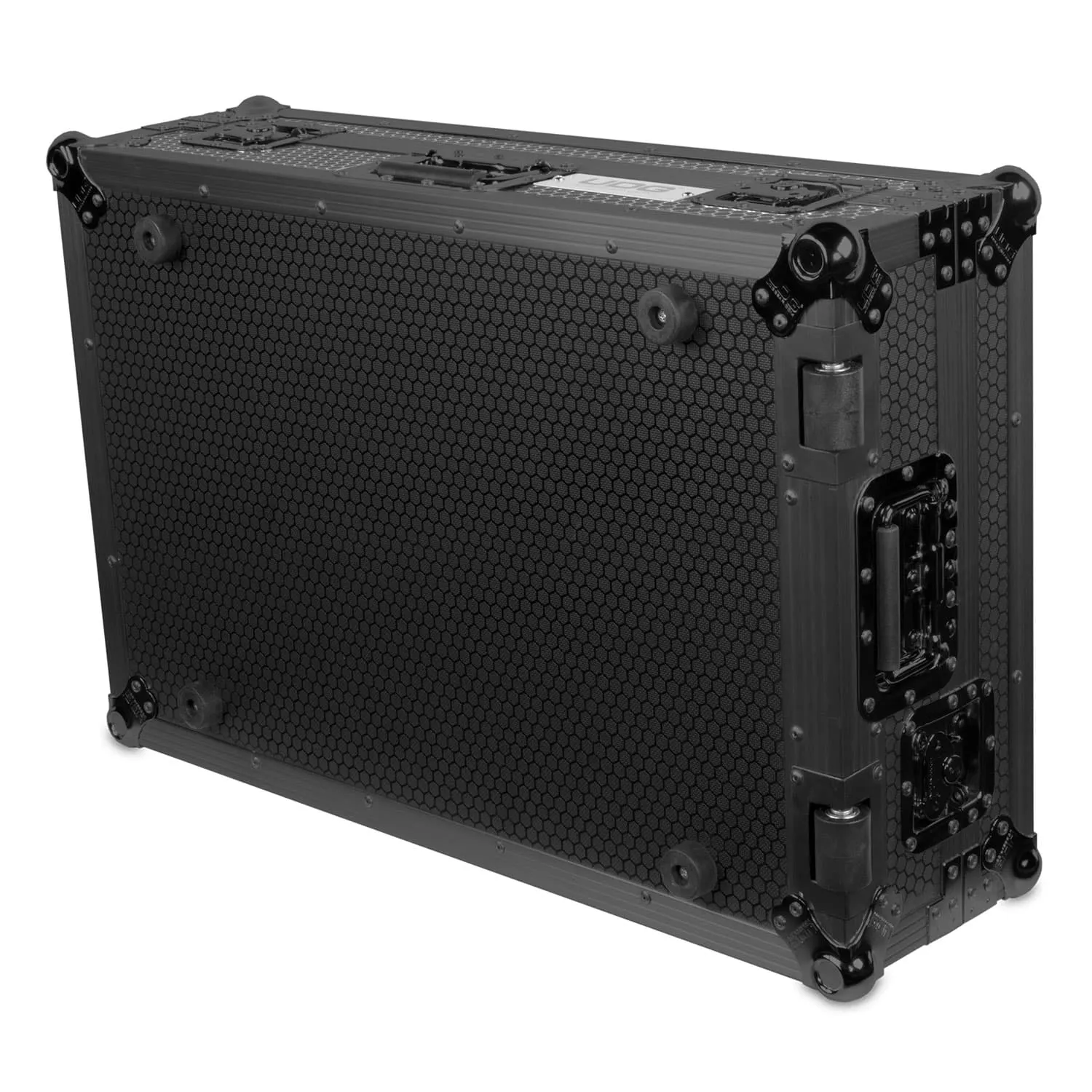UDG Ultimate Flight Case Rane Performer/ Four Black Plus (Laptop Shelf   Wheels)