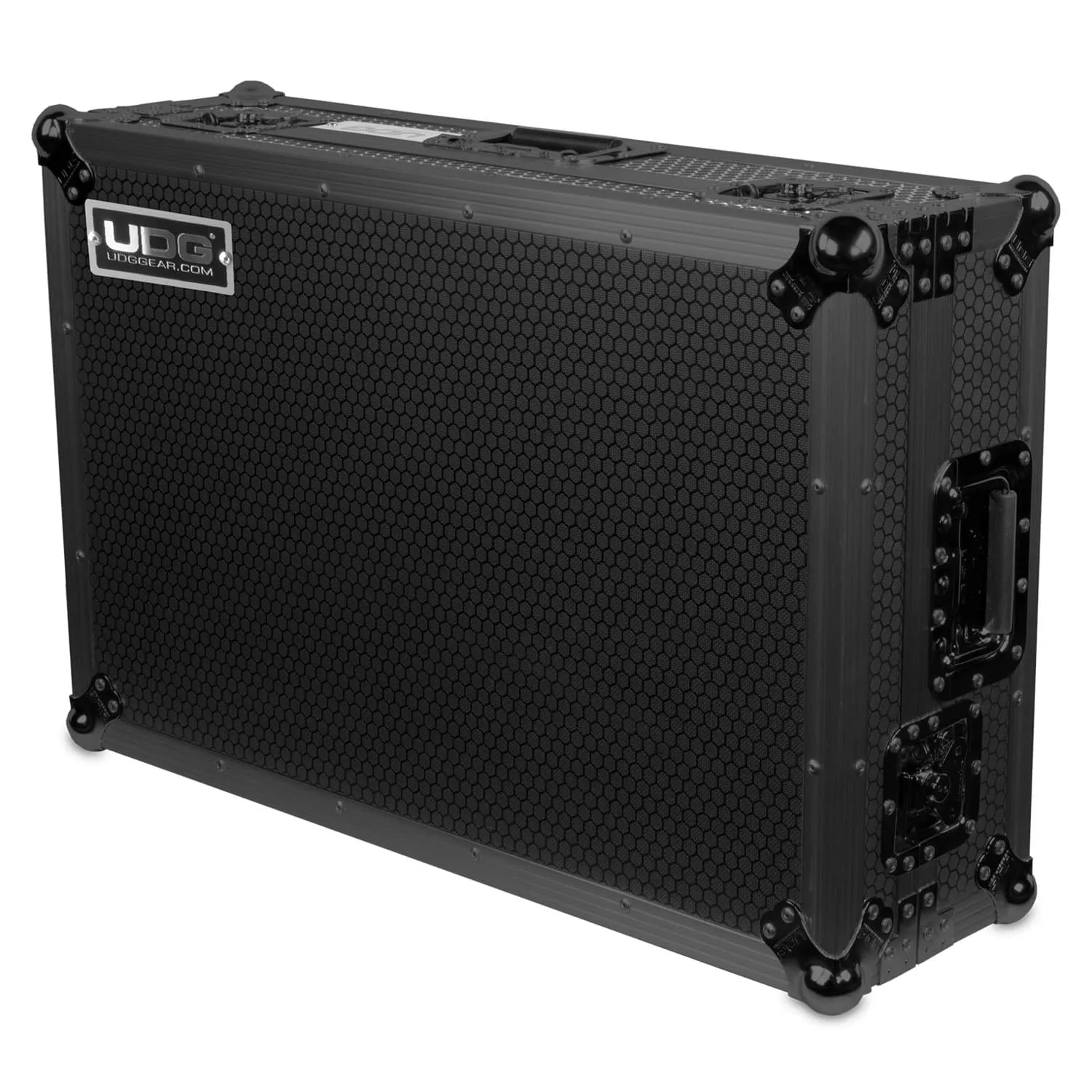 UDG Ultimate Flight Case Rane Performer/ Four Black Plus (Laptop Shelf   Wheels)