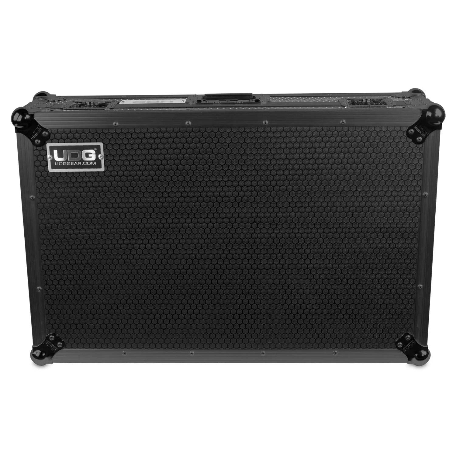 UDG Ultimate Flight Case Rane Performer/ Four Black Plus (Laptop Shelf   Wheels)