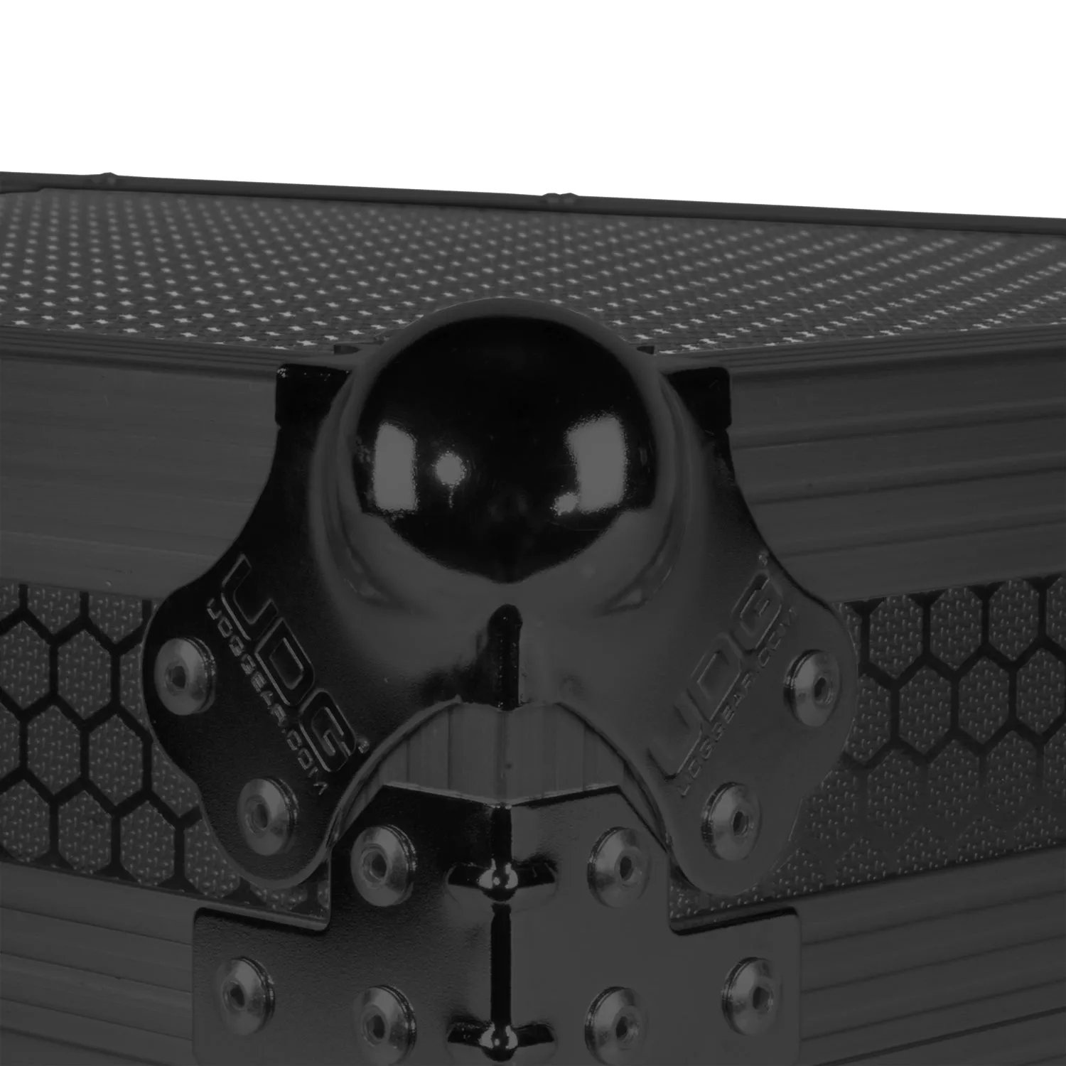 UDG Ultimate Flight Case Rane Performer/ Four Black Plus (Laptop Shelf   Wheels)