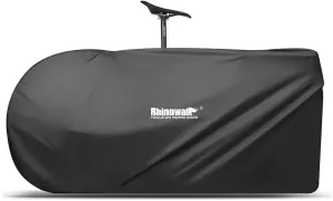 Ultralight Storage Bag for 26-27.5inch MTB 700C Road Bike Transport and Cover (Black 2)