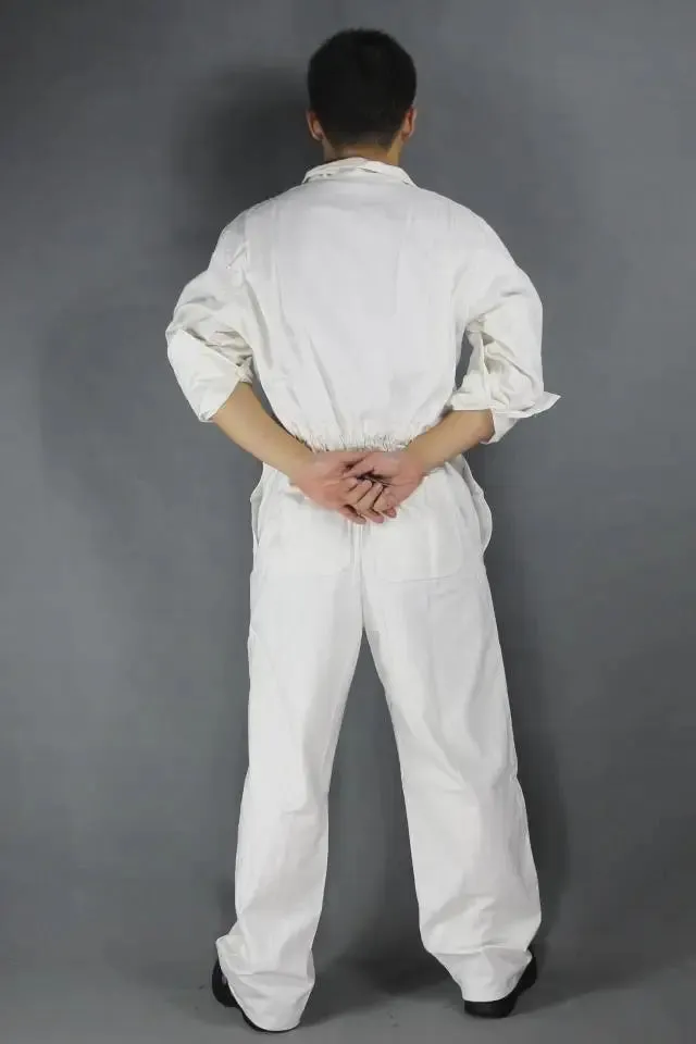 Unisex Cotton Work Jumpsuit Coverall, Auto Repair, Mechanic Uniform, Big Size Romper, Men/Women Overall Costume