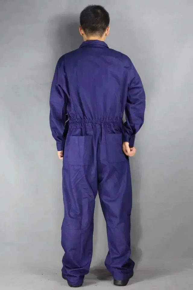 Unisex Cotton Work Jumpsuit Coverall, Auto Repair, Mechanic Uniform, Big Size Romper, Men/Women Overall Costume