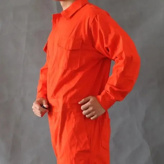 Unisex Cotton Work Jumpsuit Coverall, Auto Repair, Mechanic Uniform, Big Size Romper, Men/Women Overall Costume