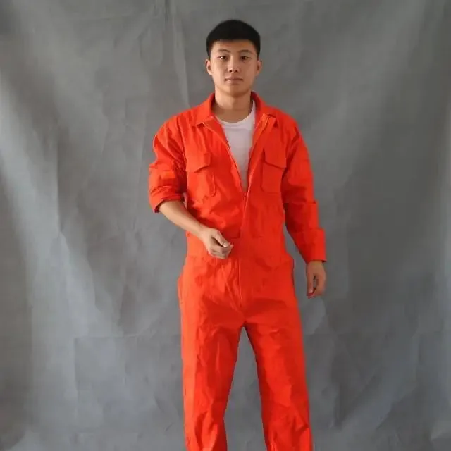 Unisex Cotton Work Jumpsuit Coverall, Auto Repair, Mechanic Uniform, Big Size Romper, Men/Women Overall Costume