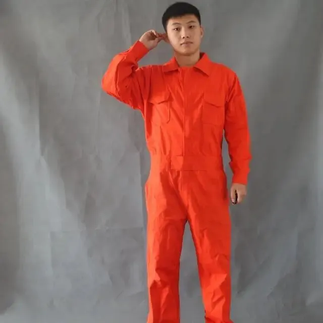 Unisex Cotton Work Jumpsuit Coverall, Auto Repair, Mechanic Uniform, Big Size Romper, Men/Women Overall Costume