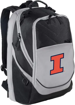 University of Illinois Backpack Illini Laptop Computer Bag
