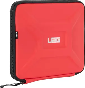 URBAN ARMOR GEAR UAG Small Sleeve for 8-11-ich Devices Rugged Tactile Grip Weatherproof Protective Slim Secure Laptop/Tablet Sleeve, Magma