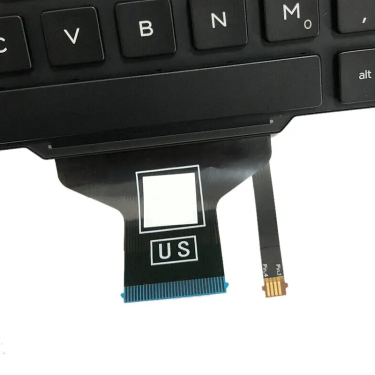 US Version Backlight Keyboard, For Dell Latitude 7400 / E7400 / L3400 / 5400, For Dell Vostro 5310 / 5320