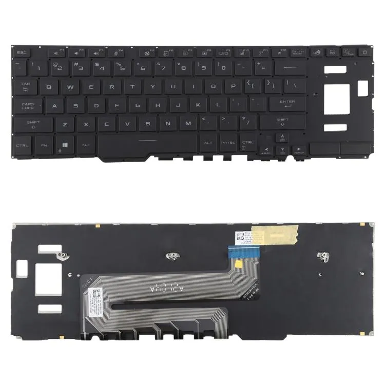 US Version Backlit Laptop Keyboard for Asus ROG Zephyrus Duo 15 inch GX550L GX550 GX550LXS GX550LWS GX551 GX551Q, GX550L