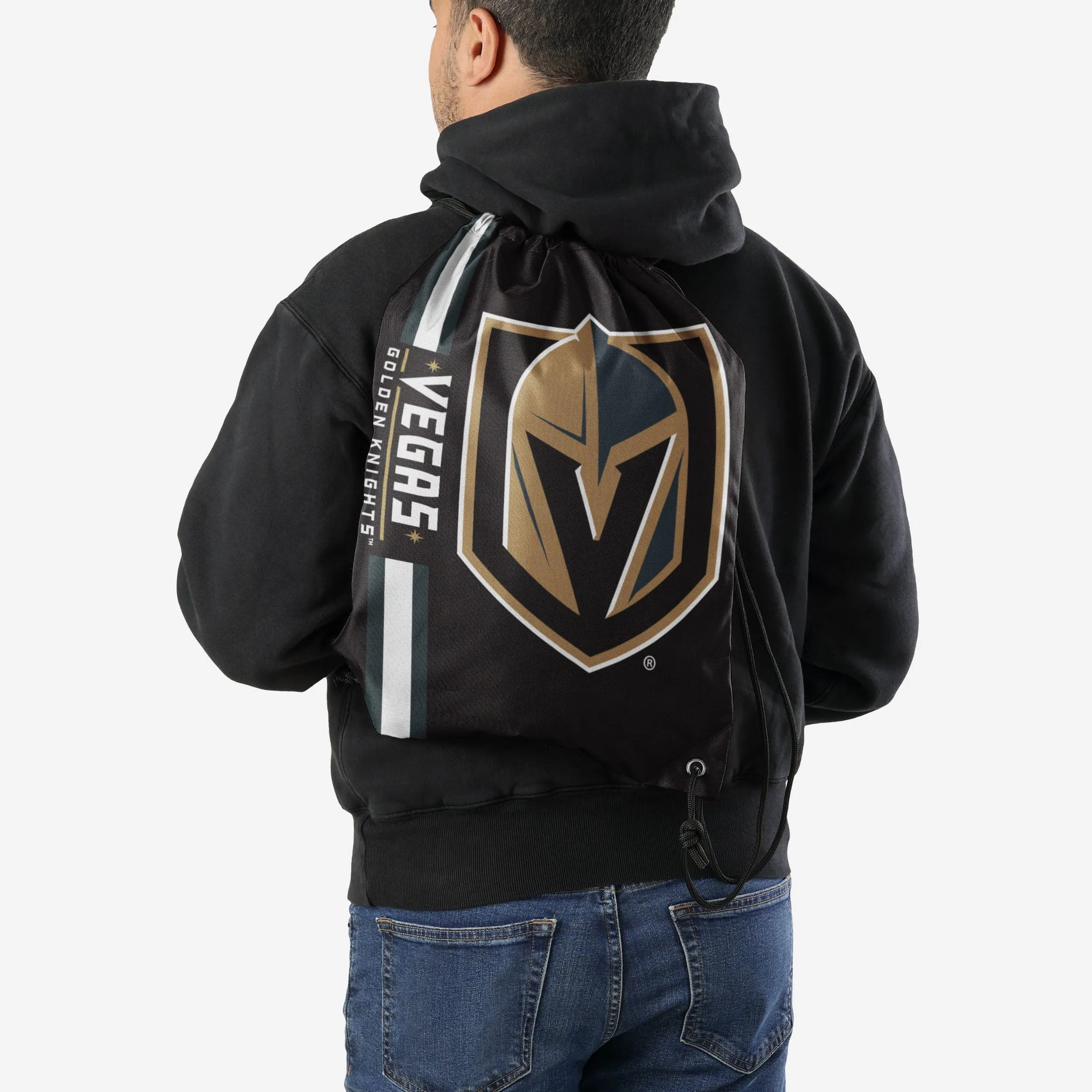 Vegas Golden Knights Big Logo Drawstring Backpack