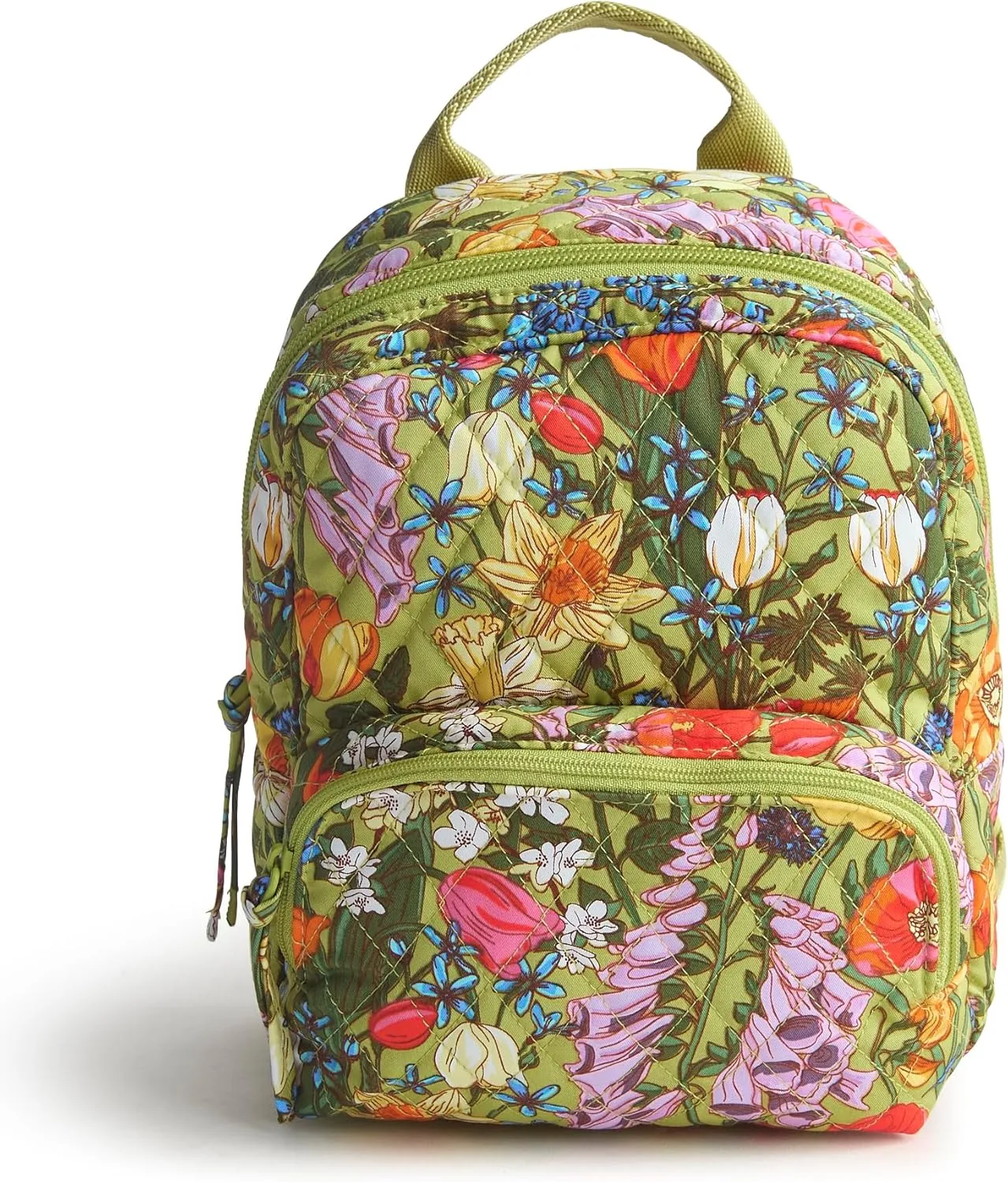 Vera Bradley Premium Cotton Mini Banbury Backpack, Meadow Bouquet