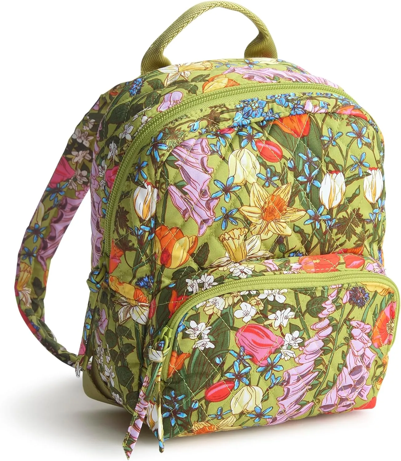 Vera Bradley Premium Cotton Mini Banbury Backpack, Meadow Bouquet