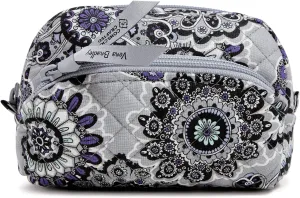 Vera Bradley Women's Cotton Mini Cosmetic Makeup Organizer Bag