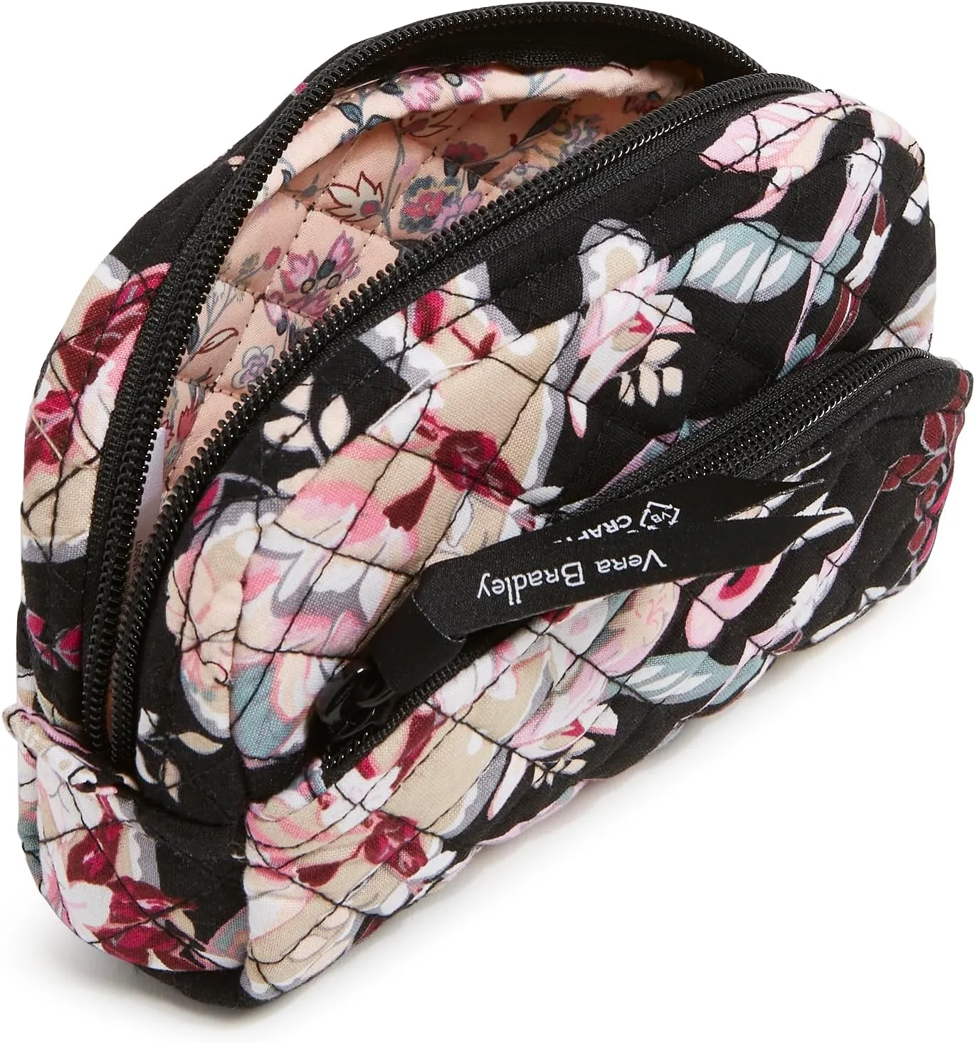 Vera Bradley Women's Cotton Mini Cosmetic Makeup Organizer Bag