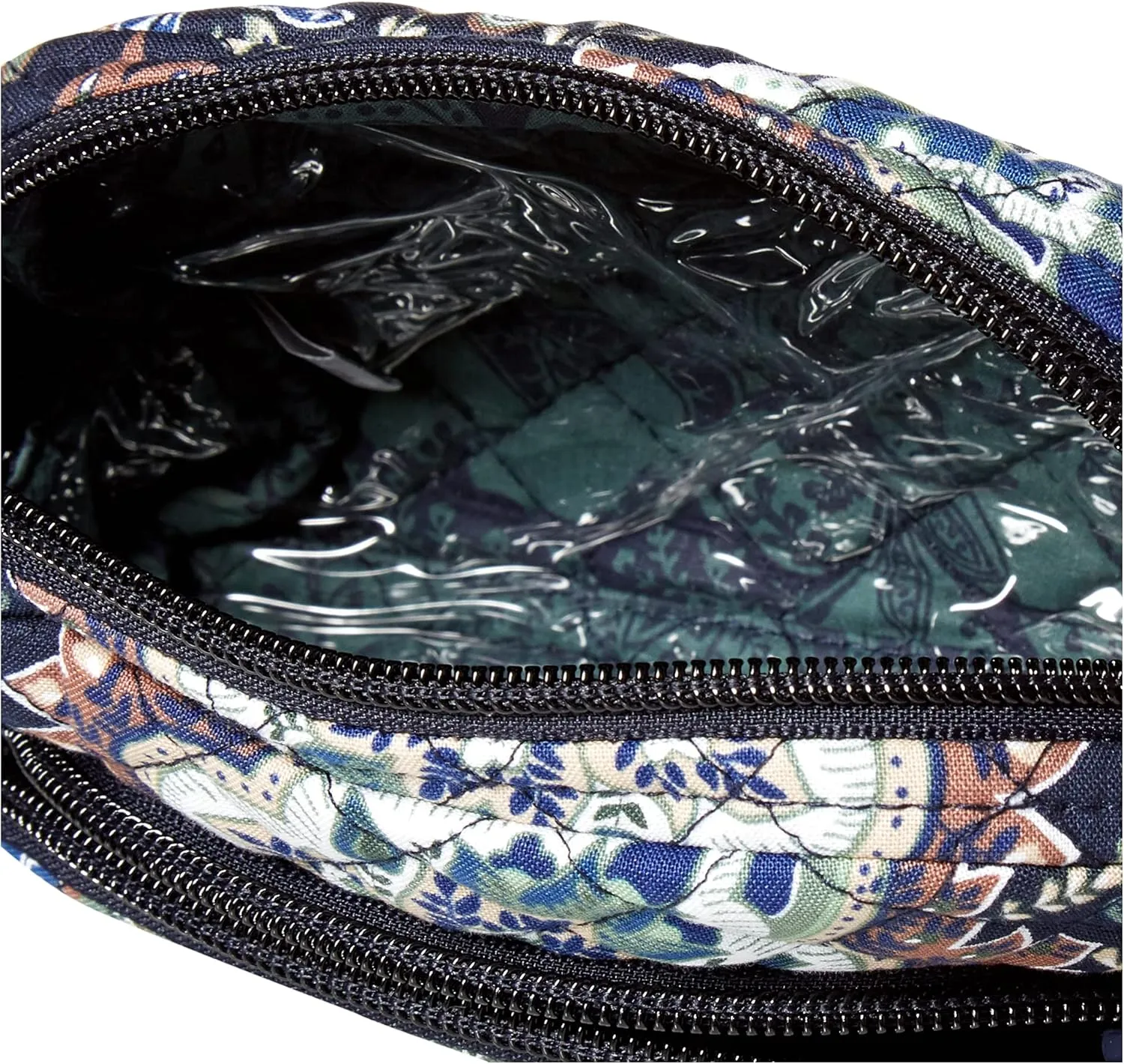Vera Bradley Women's Cotton Mini Cosmetic Makeup Organizer Bag