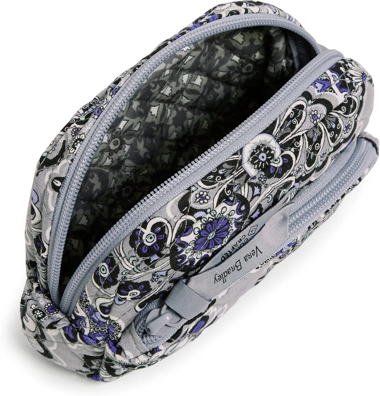 Vera Bradley Women's Cotton Mini Cosmetic Makeup Organizer Bag