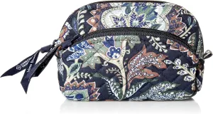Vera Bradley Women's Cotton Mini Cosmetic Makeup Organizer Bag