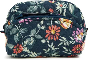 Vera Bradley Women's Cotton Mini Cosmetic Makeup Organizer Bag