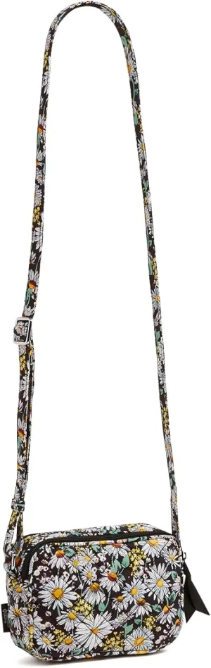 Vera Bradley Women's Cotton Mini Evie Crossbody Purse