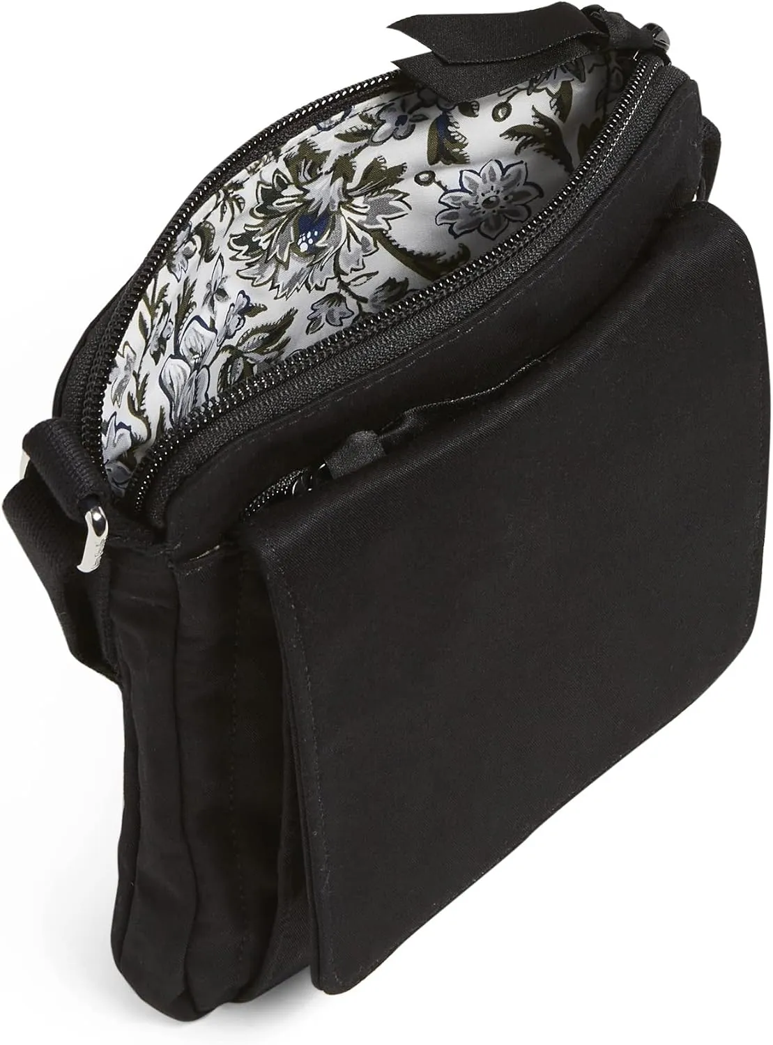 Vera Bradley Women's Cotton Mini Hipster Crossbody Purse with RFID Protection