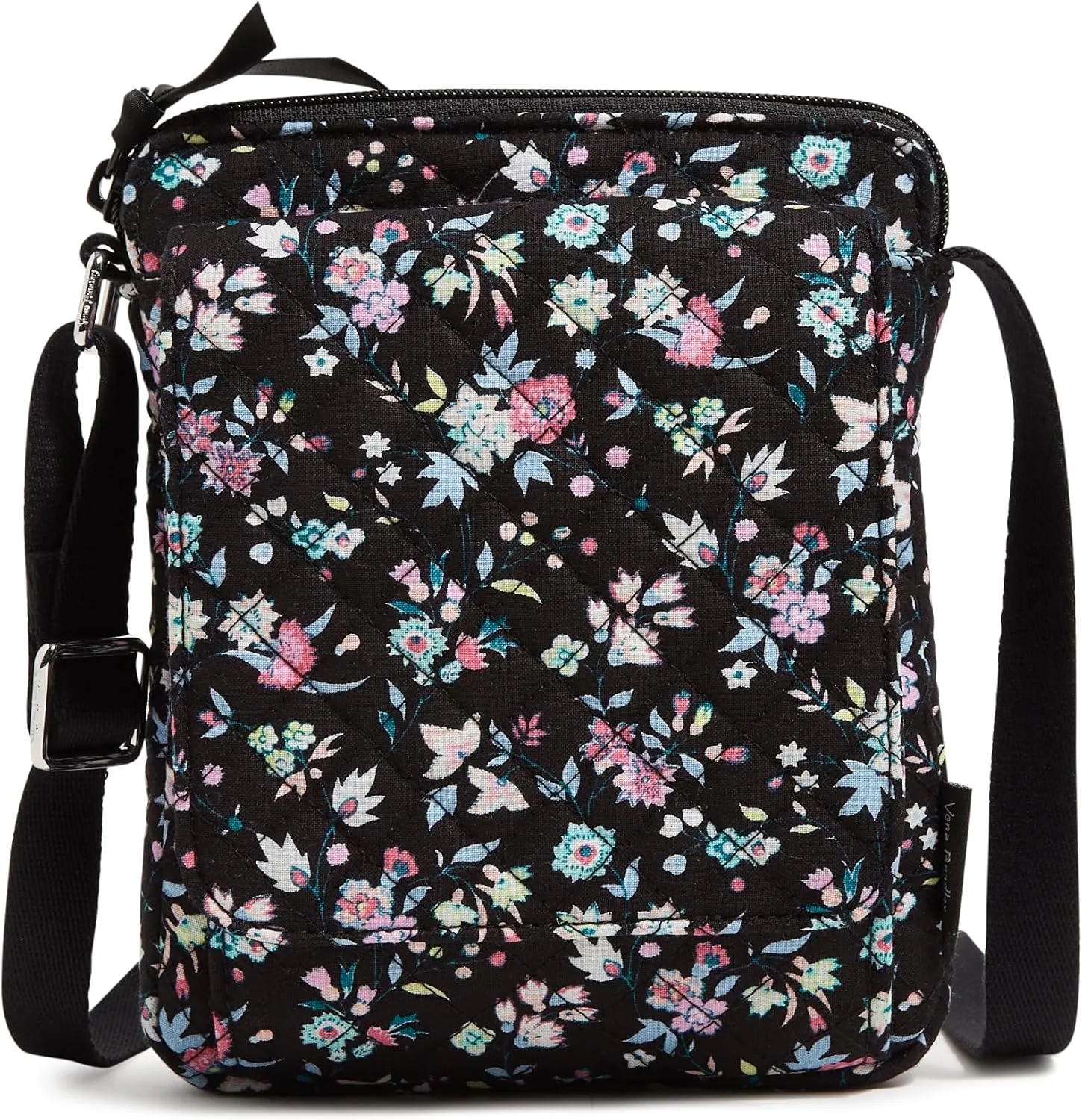Vera Bradley Women's Cotton Mini Hipster Crossbody Purse with RFID Protection