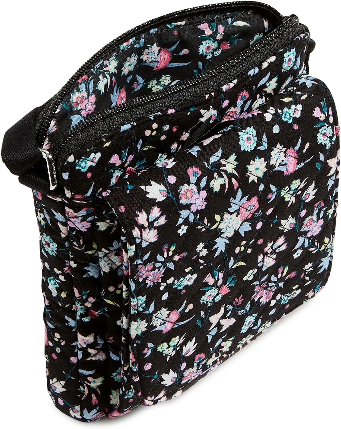 Vera Bradley Women's Cotton Mini Hipster Crossbody Purse with RFID Protection