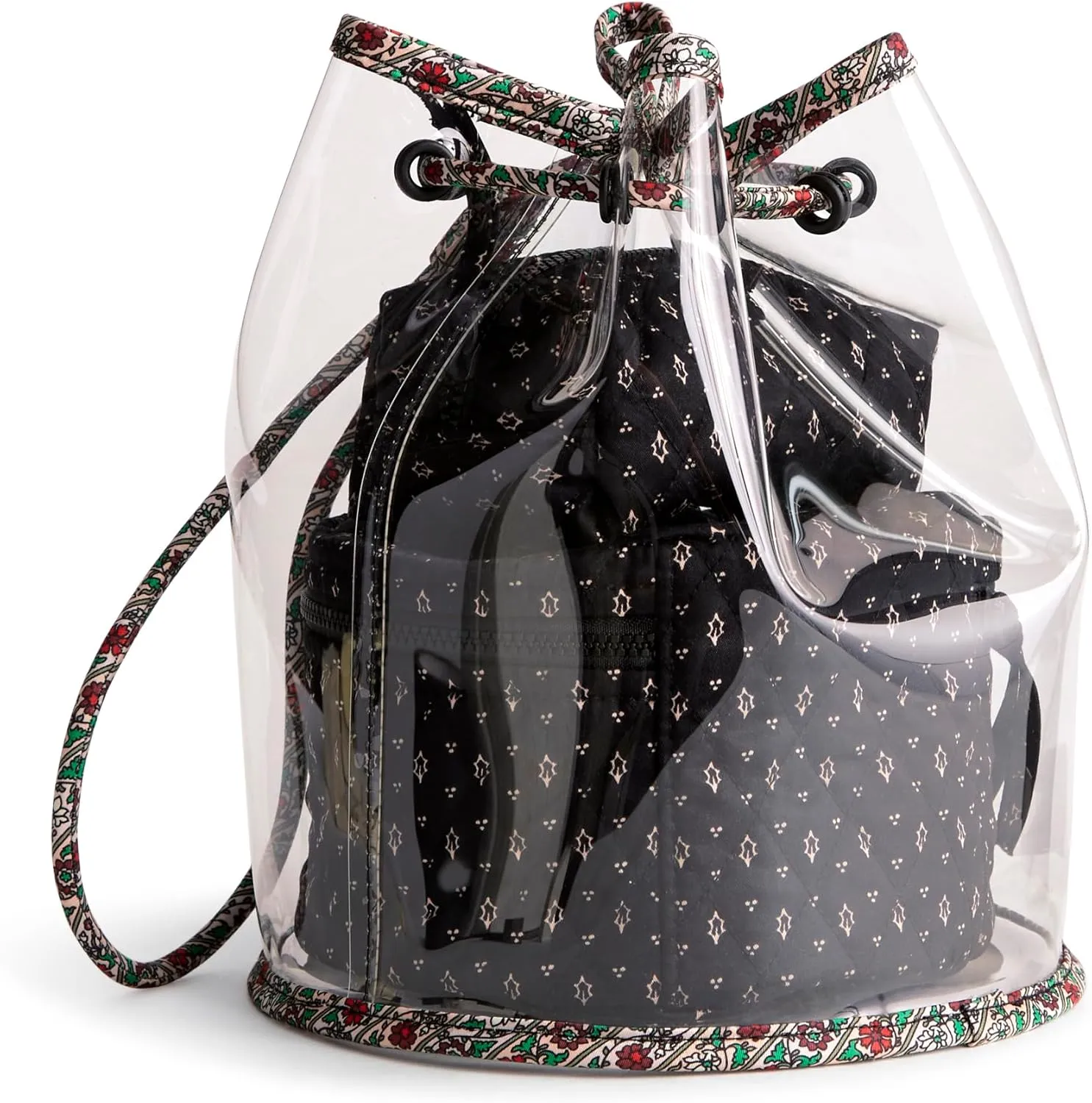 Vera Bradley Women's Premium Cotton 3 Pc. Cosmetic Set Makeup Bag