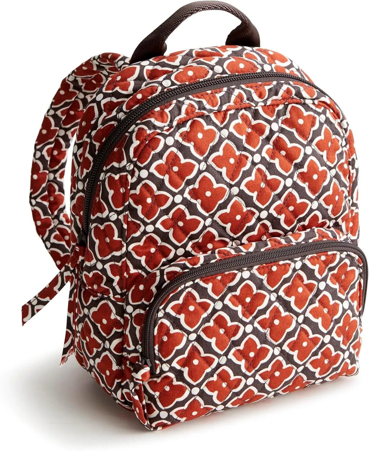 Vera Bradley Women's Premium Cotton Mini Banbury Backpack, Moorish, One Size