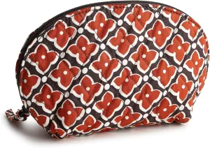 Vera Bradley Women's Premium Cotton Mini Dome Cosmetic