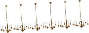 VICASKY 6pcs Miniature Chandelier Lights for Dollhouse Decorative Ceiling Lamp for Sand Table Ornaments Compact Warm Glow Mini House Accessory for Boys and Girls and Projects