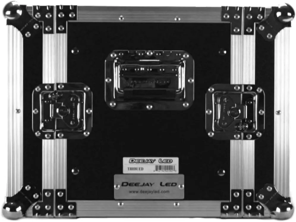 Vigorous Fly Drive Case Engineered To Hold 8u Effect Units In 14-inch Standard Depth Heavy Duty Pre-tapped Rack Rails Including Mounting Hardware Removable Front & Rear Cover DEEJAY LED TBH8UED